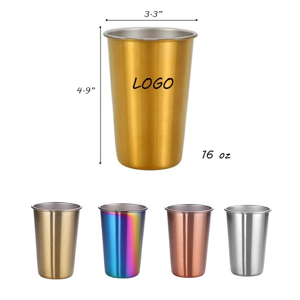 AIN1150 Gold-plated Stainless Steel Cup