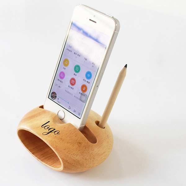 AIAZ082 Wooden Phone Sound Stand Holder