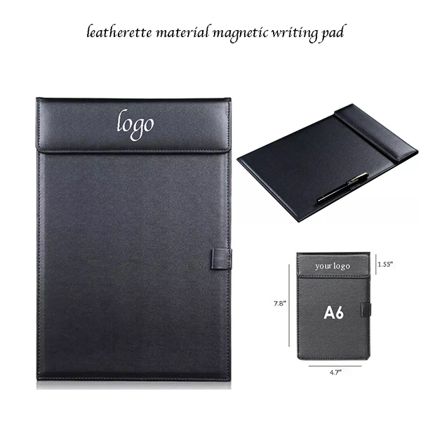 AIAZ221 leatherette material magnetic writing pad