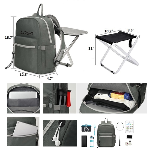 AIN1261 Backpack Stool Combo