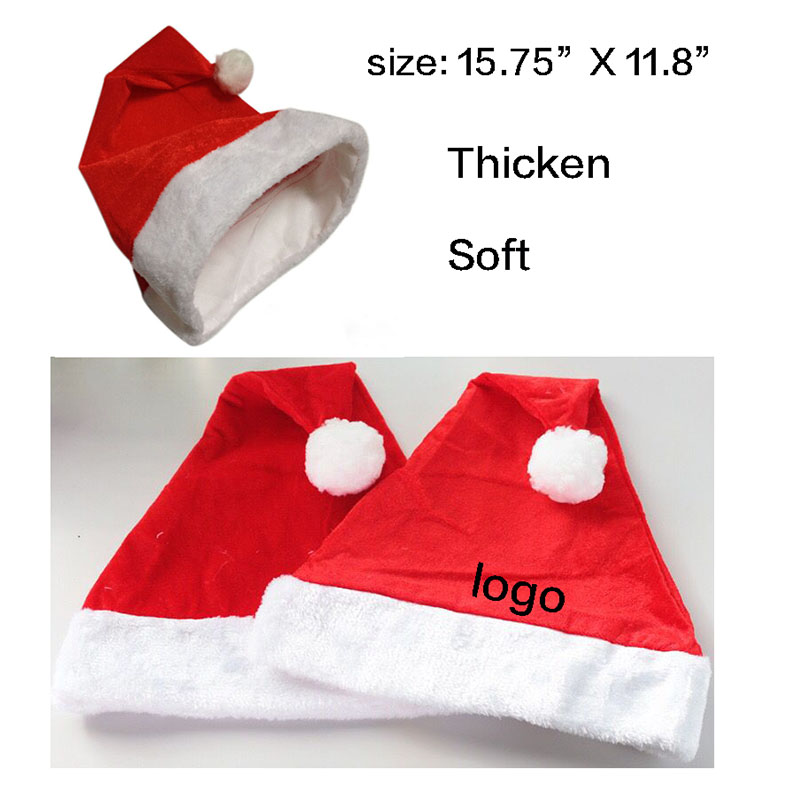 AIAZ230  Pleuche Santa Hat