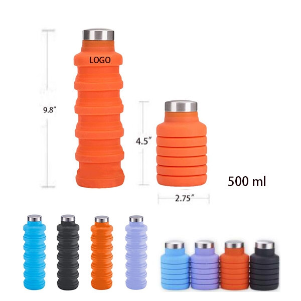 AIN1298 Foldable Silicone Bottle