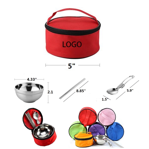 AIN1356 Stainless Steel Portable Tableware