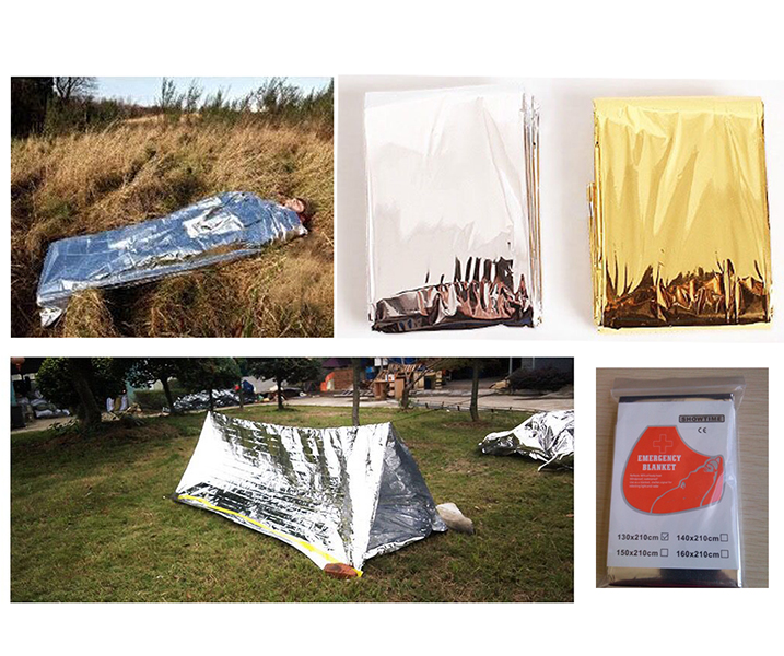 AIAZ265 Disposable Outdoor First Aid Aluminum Foil Blanket