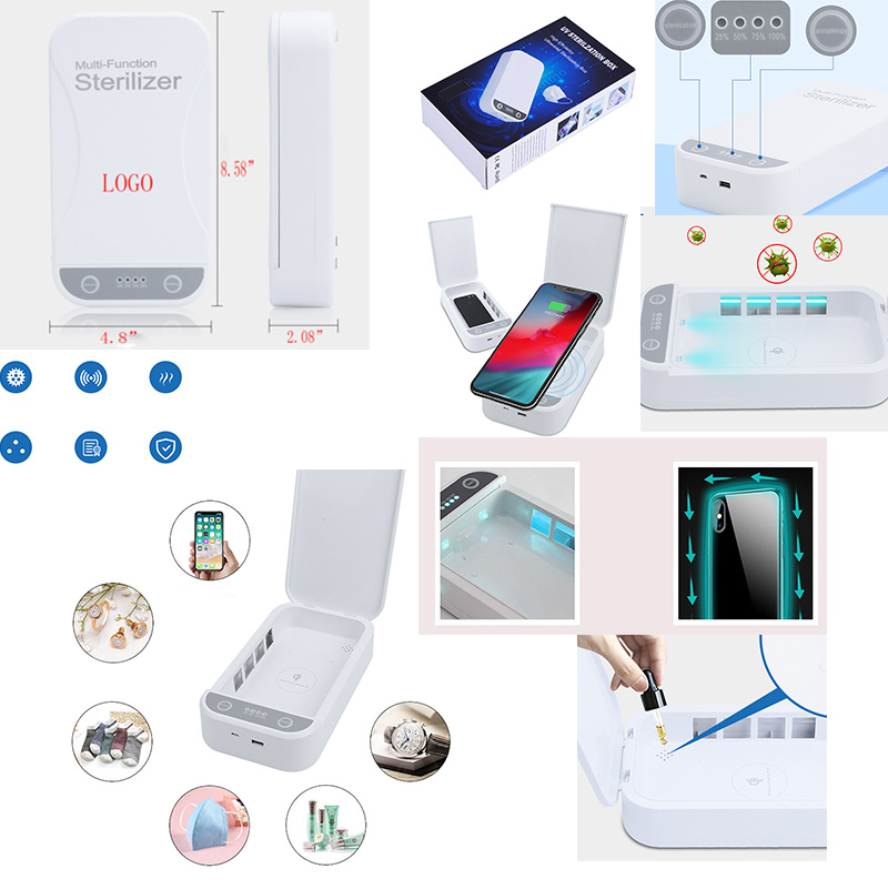 AIAZF344 / Multi-function UV Phone Disinfection Box