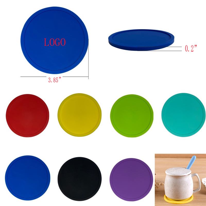 AIAZW374 / Round Silicone Coasters 