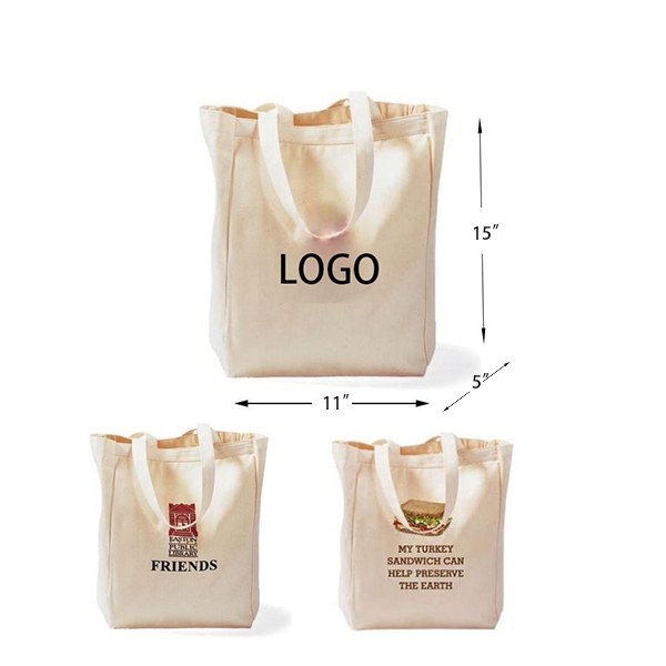 AIN1379 Cotton Canvas Tote Bag