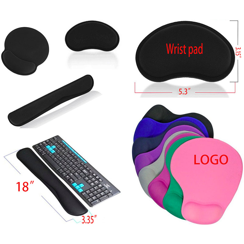 AIAZ479 / Mouse Pad-Wrist Rest Combo set 