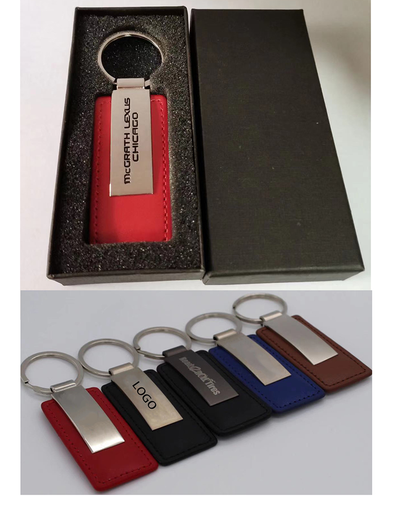 AIAZ514 / Leather Key Chain Car 