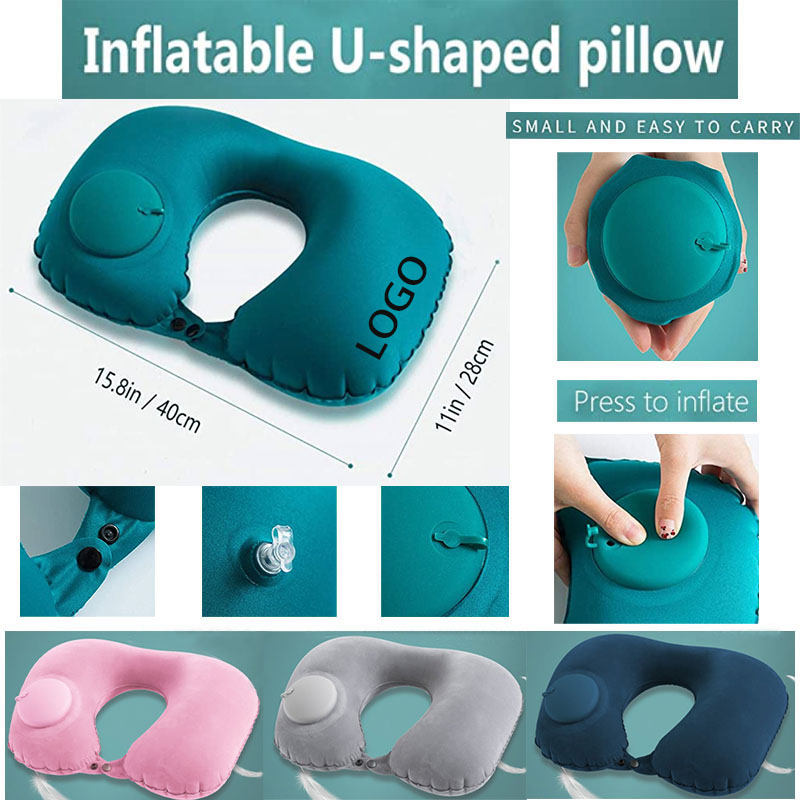 AIAZE354 / Press Type Inflatable U-shaped Pillow 