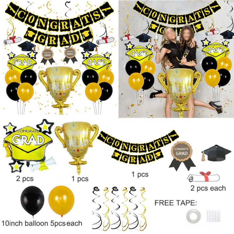 AIAZE312 / Graduation Balloons for Graduation Decorations 2021 