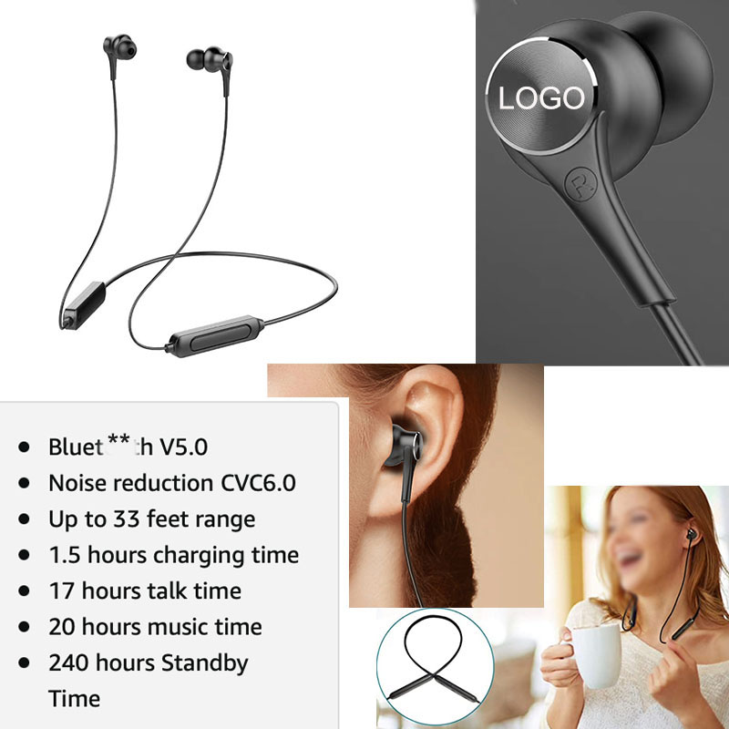 AIAZE220 / V5.0 Wireless Headset Sport Noise Cancelling Earbuds 