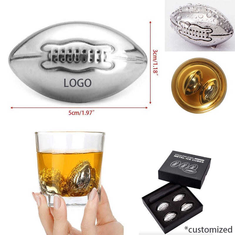 AIAZE008 / Football Whiskey Stones Chilling Rocks 