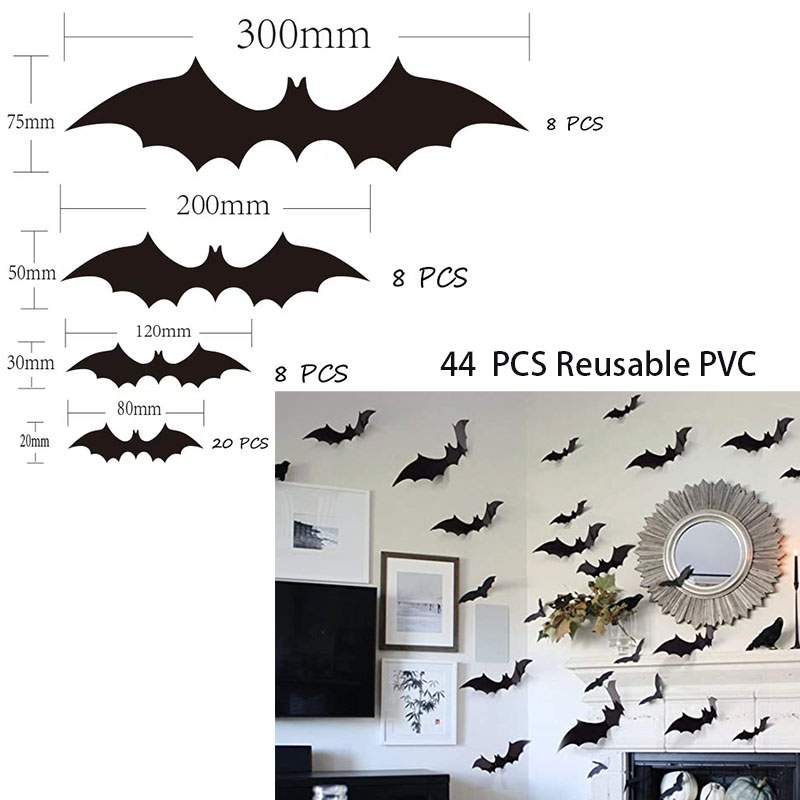 AIAZE043 / Decorative Scary Bats 