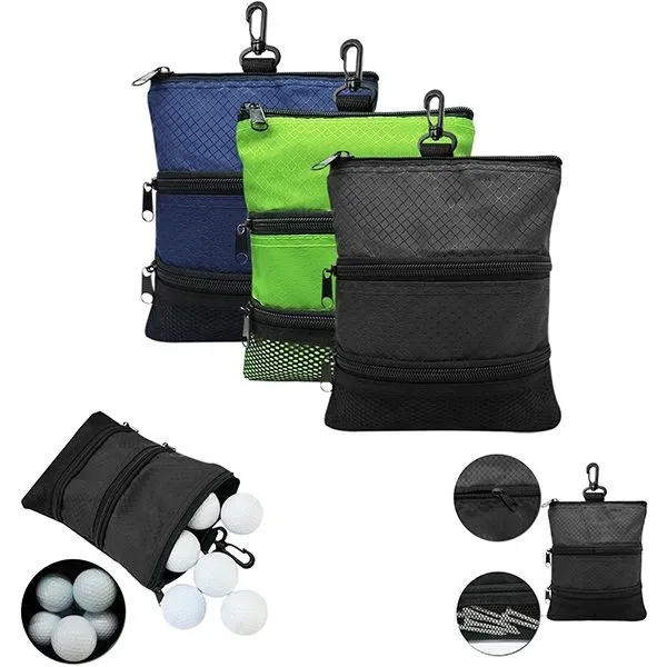 AIN2191 Golf Pouch Bag With Clip