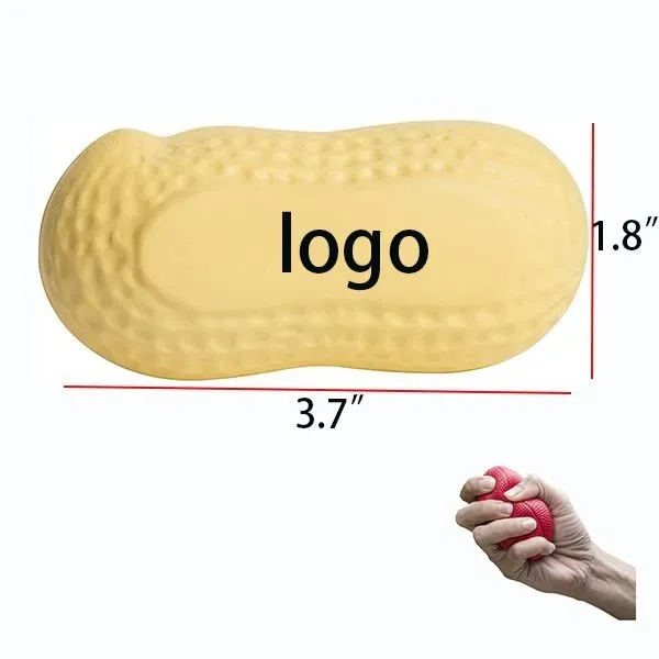 AIN2206 PU Foam Peanut Stress Ball